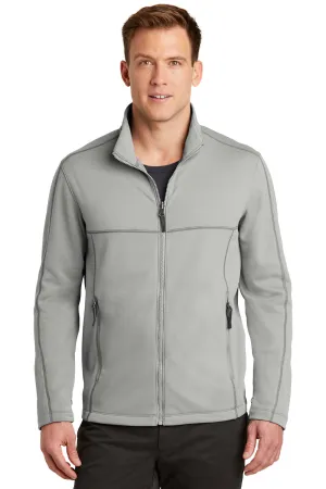 Port Authority Mens Collective Full Zip Smooth Fleece Jacket - Gusty Grey - Closeout  Premium quality Clothing Port-Authority