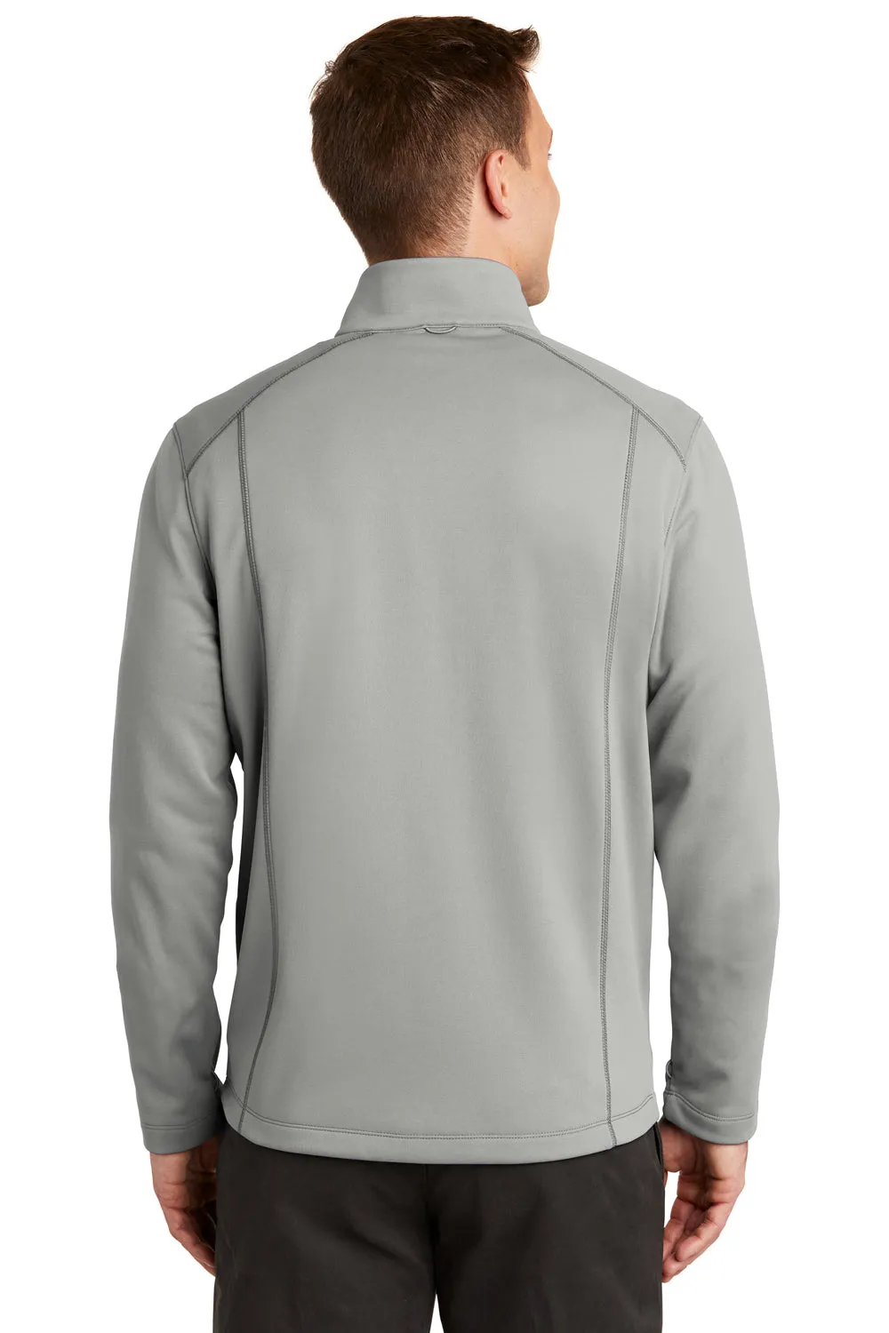 Port Authority Mens Collective Full Zip Smooth Fleece Jacket - Gusty Grey - Closeout  Premium quality Clothing Port-Authority