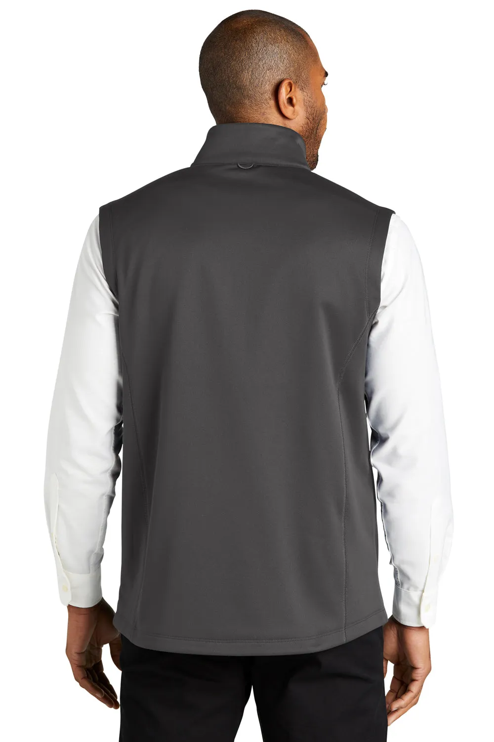 Port Authority Mens Collective Smooth Fleece Full Zip Vest - Graphite Grey  Premium quality Clothing Port-Authority