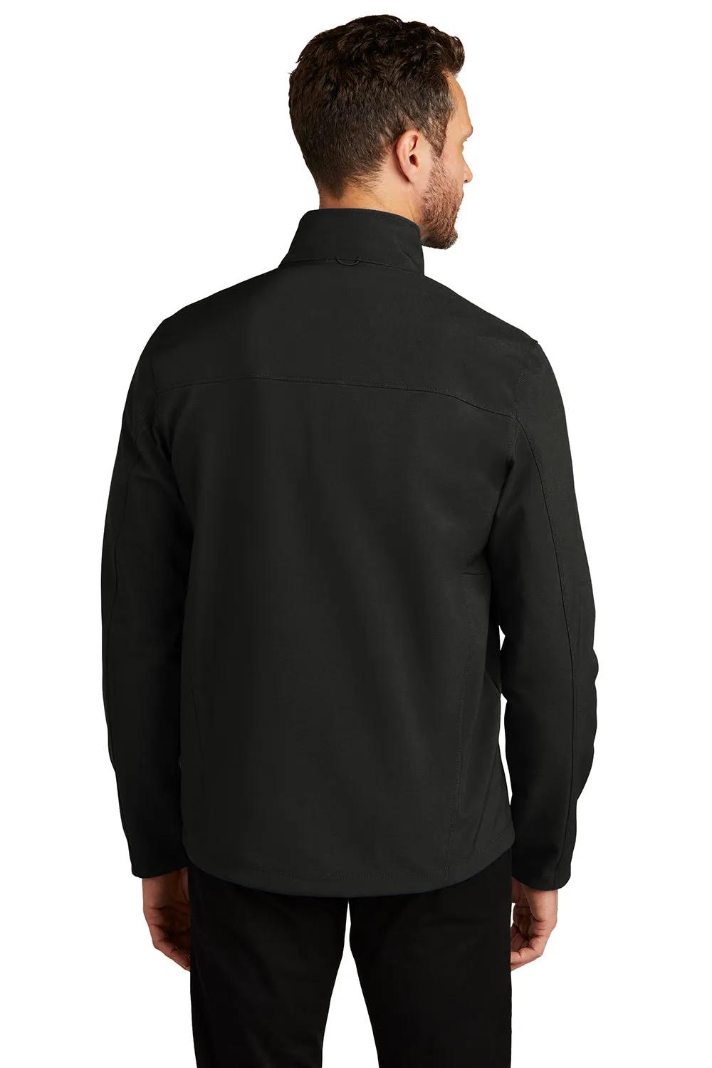 Port Authority Mens Collective Wind & Water Resistant Full Zip Jacket - Deep Black  Premium quality Clothing Port-Authority