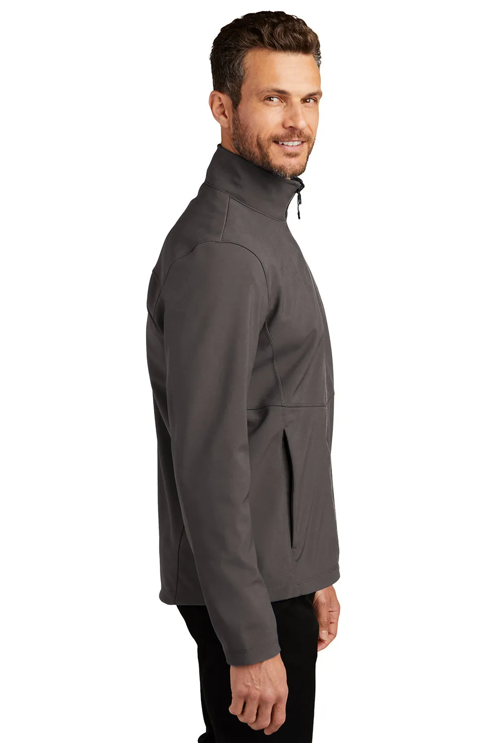 Port Authority Mens Collective Wind & Water Resistant Full Zip Jacket - Graphite Grey  Premium quality Clothing Port-Authority