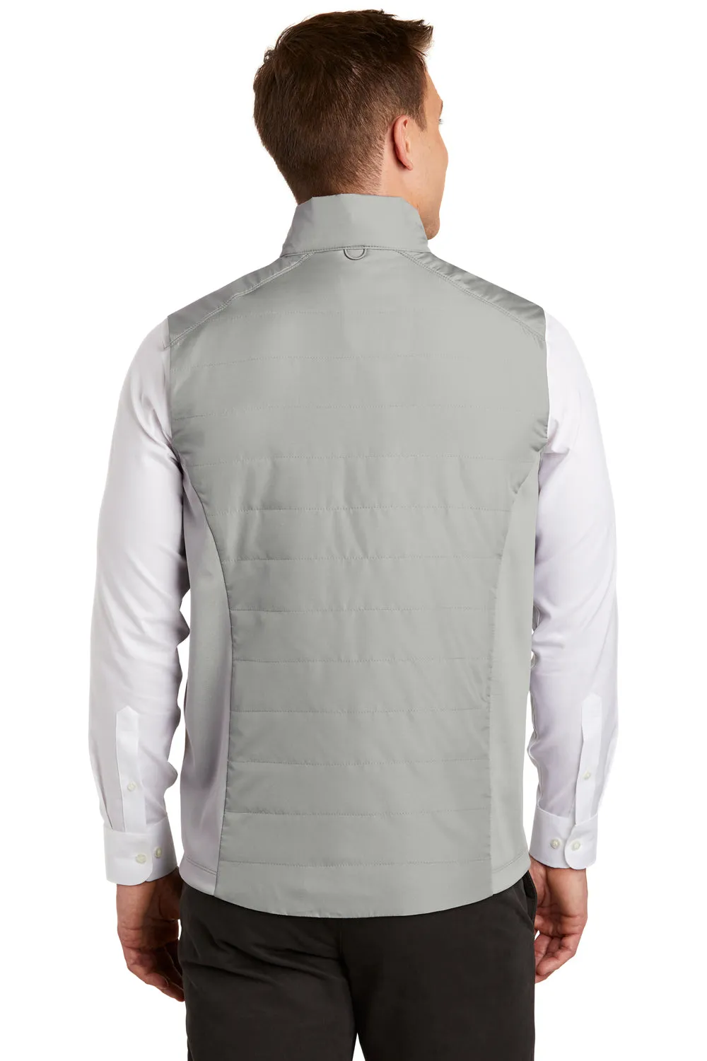 Port Authority Mens Collective Wind & Water Resistant Full Zip Vest - Gusty Grey  Premium quality Clothing Port-Authority