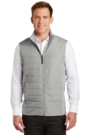 Port Authority Mens Collective Wind & Water Resistant Full Zip Vest - Gusty Grey  Premium quality Clothing Port-Authority