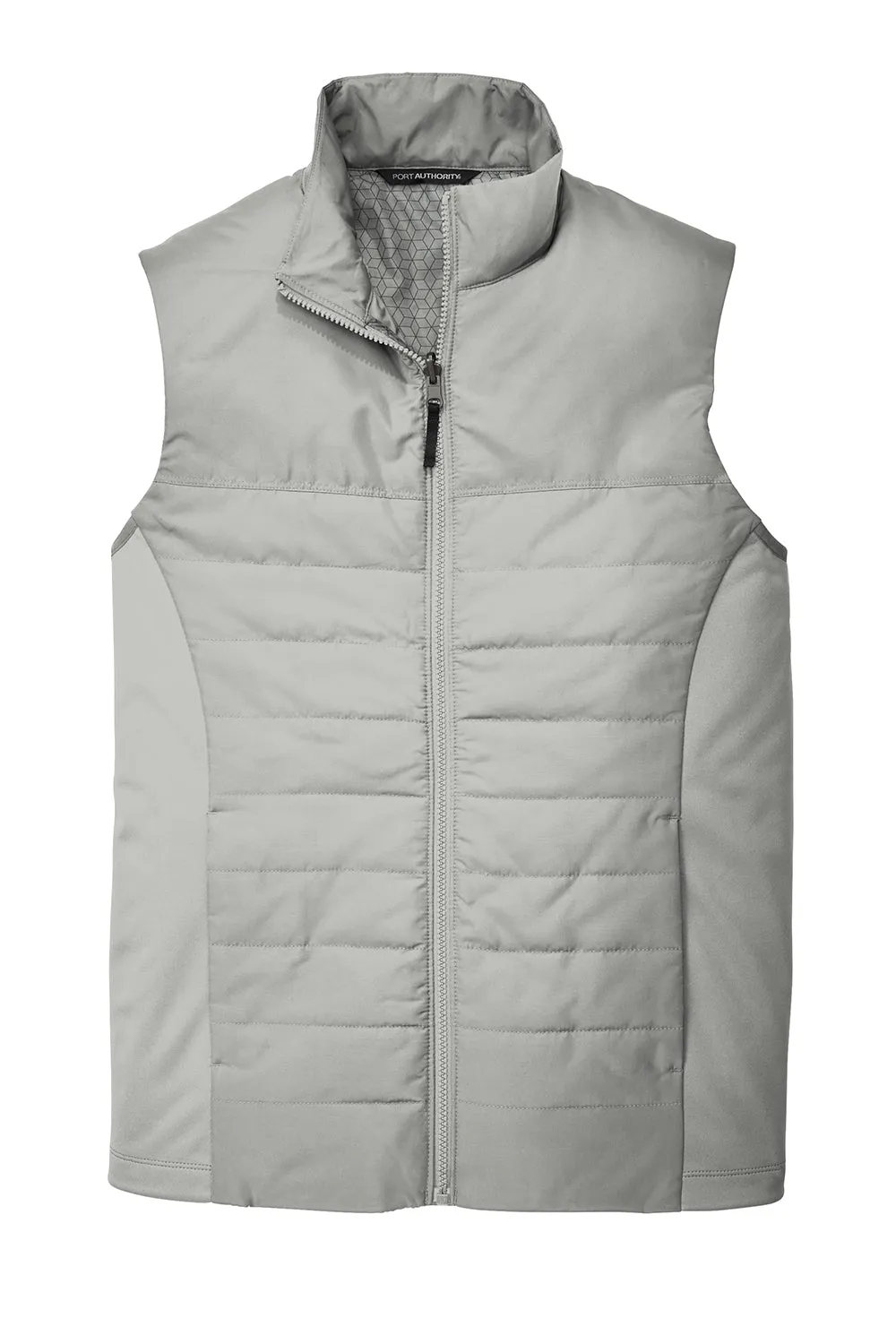Port Authority Mens Collective Wind & Water Resistant Full Zip Vest - Gusty Grey  Premium quality Clothing Port-Authority