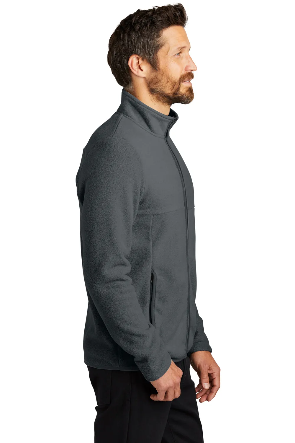 Port Authority Mens Connection Pill Resistant Fleece Full Zip Jacket - Charcoal Grey  Premium quality Clothing Port-Authority