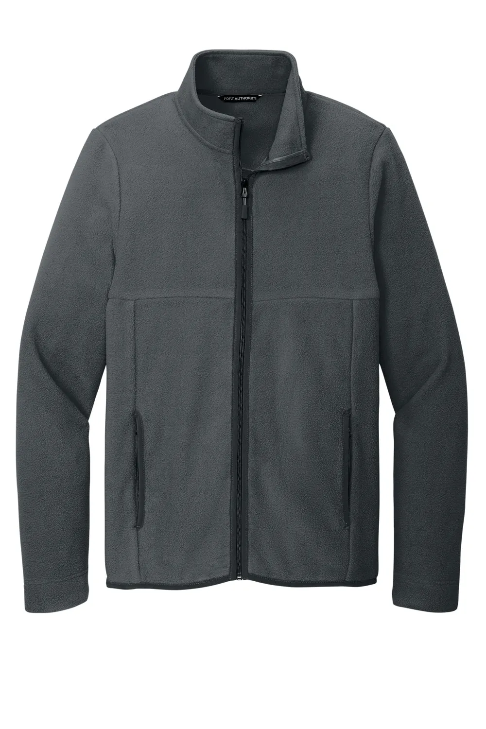 Port Authority Mens Connection Pill Resistant Fleece Full Zip Jacket - Charcoal Grey  Premium quality Clothing Port-Authority