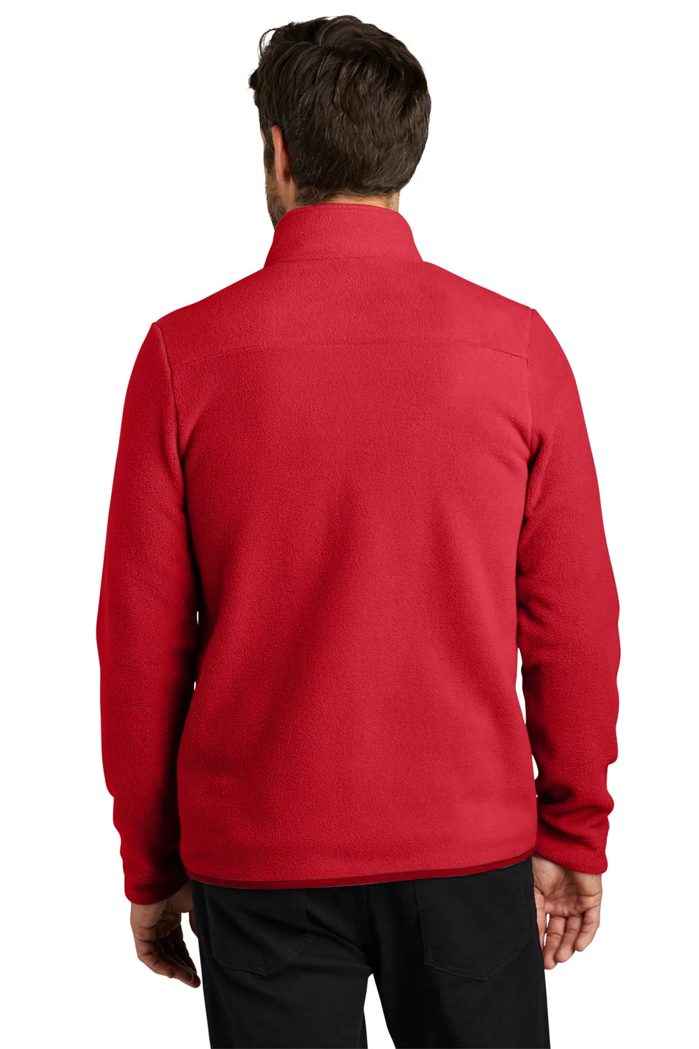 Port Authority Mens Connection Pill Resistant Fleece Full Zip Jacket - Rich Red  Premium quality Clothing Port-Authority
