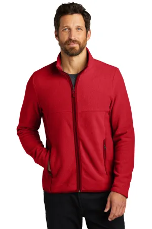 Port Authority Mens Connection Pill Resistant Fleece Full Zip Jacket - Rich Red  Premium quality Clothing Port-Authority