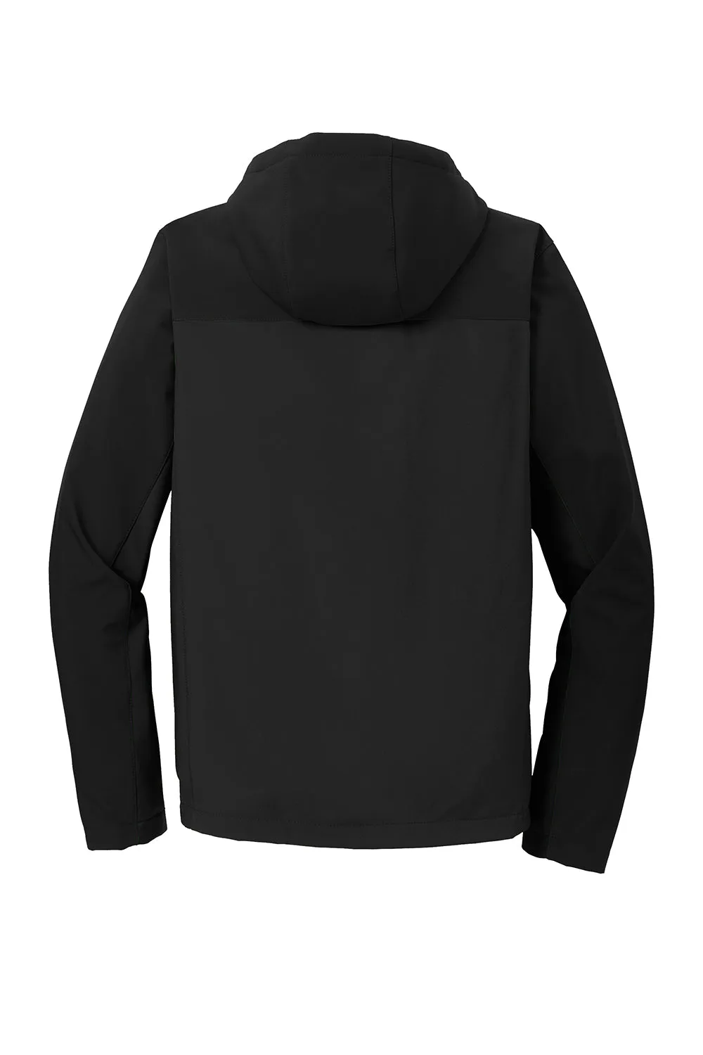 Port Authority Mens Core Wind & Water Resistant Full Zip Hooded Jacket - Black  Premium quality Clothing Port-Authority