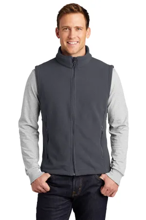 Port Authority Mens Full Zip Fleece Vest - Iron Grey  Premium quality Clothing Port-Authority