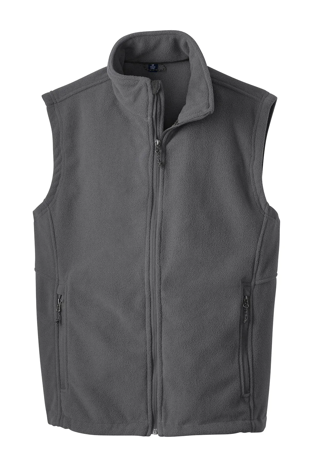 Port Authority Mens Full Zip Fleece Vest - Iron Grey  Premium quality Clothing Port-Authority