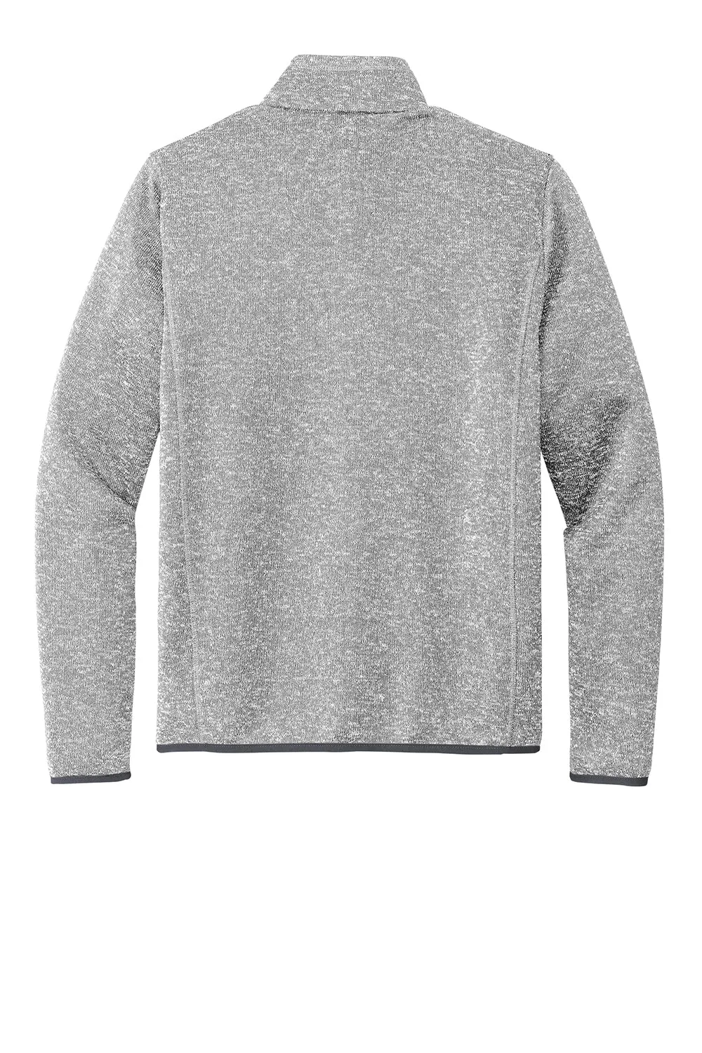 Port Authority Mens Full Zip Sweater Fleece Jacket - Heather Grey  Premium quality Clothing Port-Authority