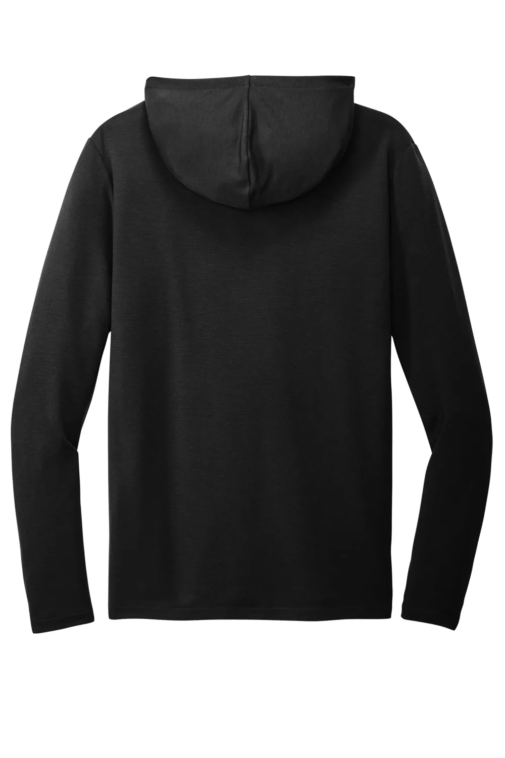 Port Authority Mens Microterry Snag Resistant Hooded Sweatshirt Hoodie - Deep Black  Premium quality Clothing Port-Authority