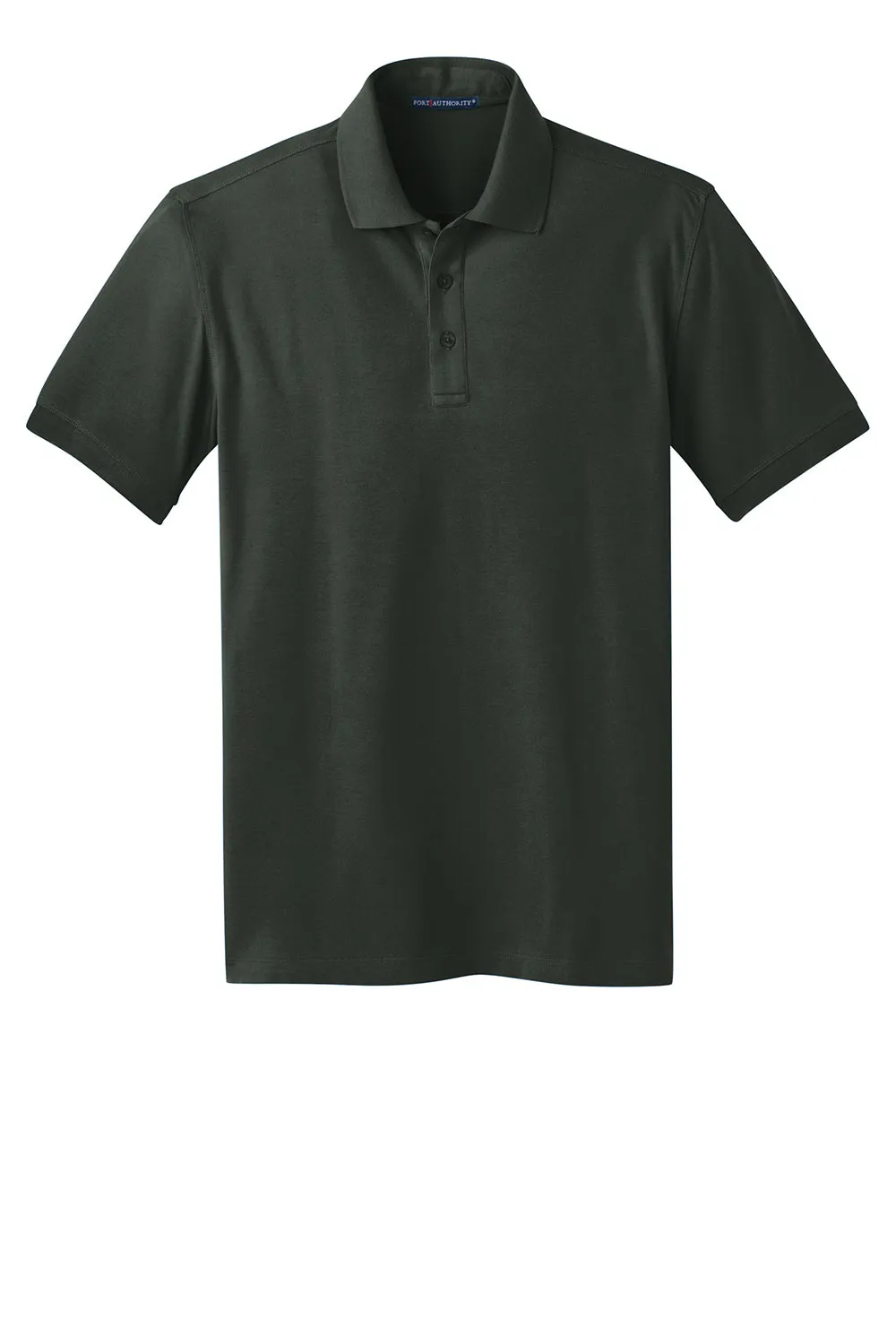 Port Authority Mens Moisture Wicking Short Sleeve Polo Shirt - Smoke Grey  Premium quality Clothing Port-Authority