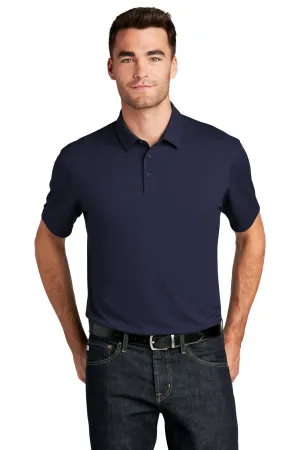 Port Authority Mens Moisture Wicking Short Sleeve Polo Shirt - True Navy Blue  Premium quality Clothing Port-Authority