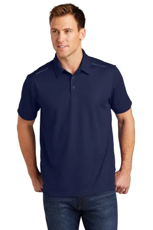 Port Authority Mens Moisture Wicking Short Sleeve Polo Shirt - True Navy Blue  Premium quality Clothing Port-Authority