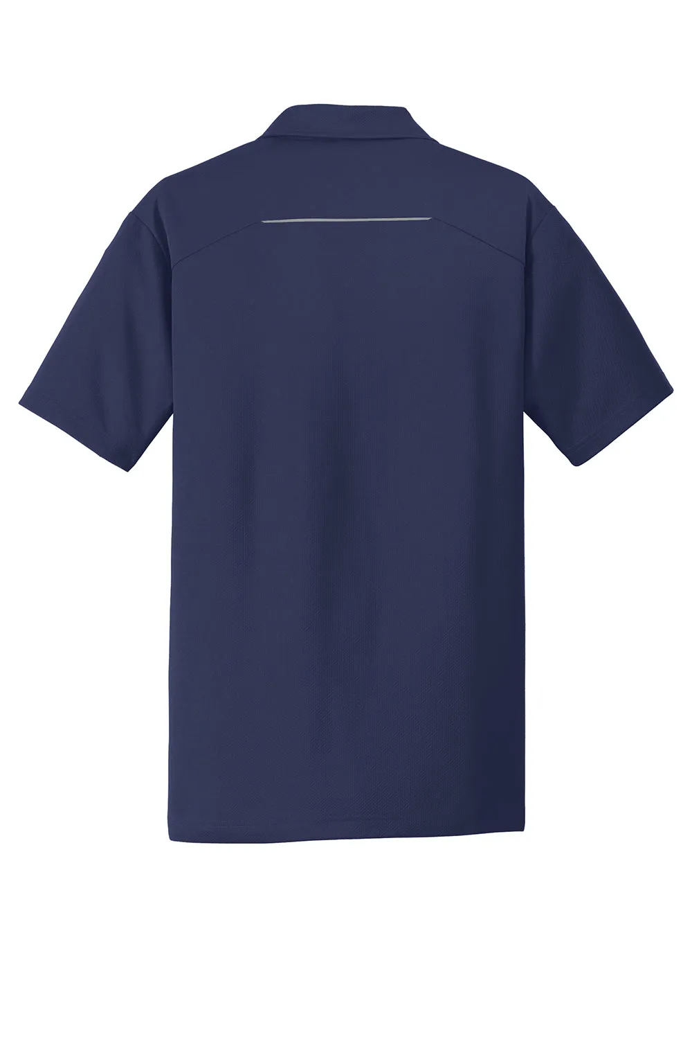 Port Authority Mens Moisture Wicking Short Sleeve Polo Shirt - True Navy Blue  Premium quality Clothing Port-Authority