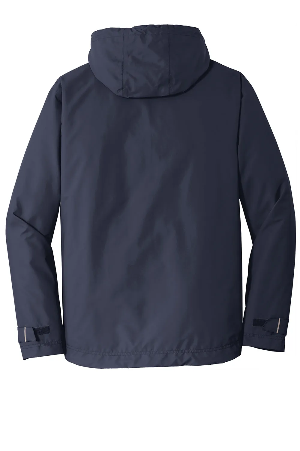 Port Authority Mens Northwest Slicker Waterproof Full Zip Hooded Jacket - Navy Blue  Premium quality Clothing Port-Authority