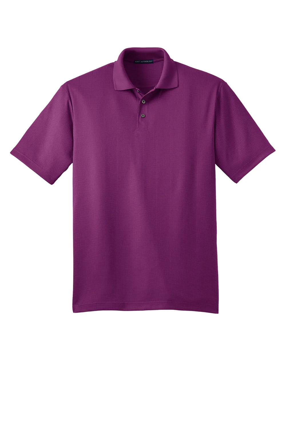 Port Authority Mens Performance Moisture Wicking Short Sleeve Polo Shirt - Violet Purple  Premium quality Clothing Port-Authority