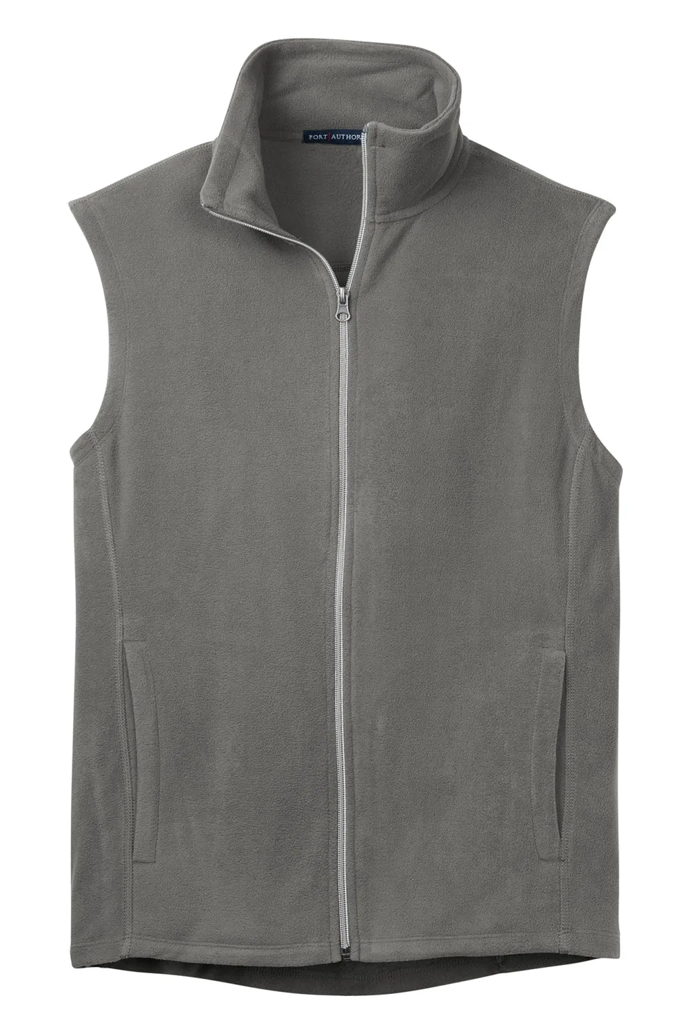 Port Authority Mens Pill Resistant Microfleece Full Zip Vest - Pearl Grey  Premium quality Clothing Port-Authority