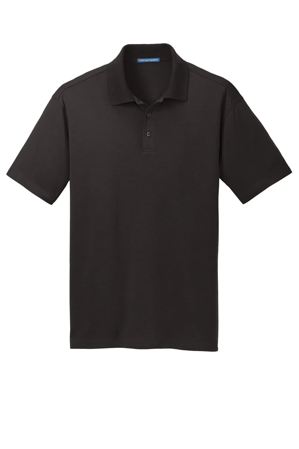 Port Authority Mens Rapid Dry Moisture Wicking Short Sleeve Polo Shirt - Black  Premium quality Clothing Port-Authority