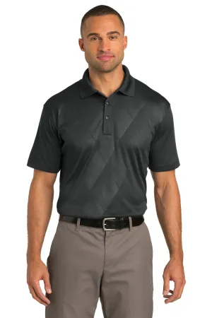 Port Authority Mens Tech Moisture Wicking Short Sleeve Polo Shirt - Graphite Grey - Closeout  Premium quality Clothing Port-Authority