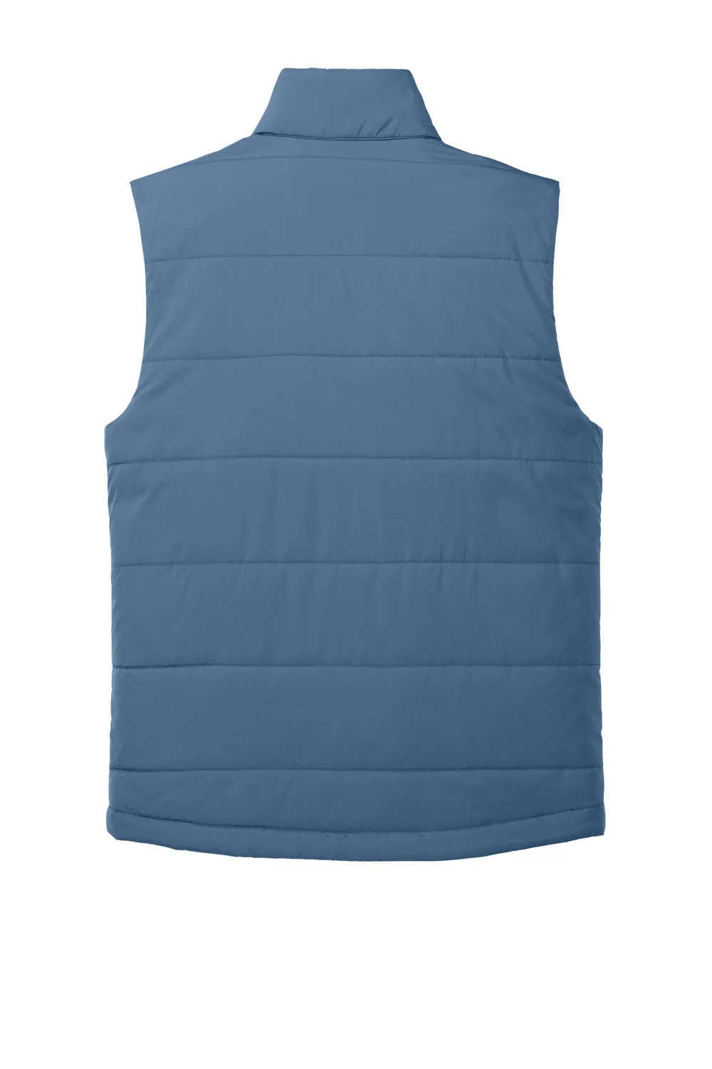 Port Authority Mens Water Resistant Full Zip Puffer Vest - Dusk Blue  Premium quality Clothing Port-Authority