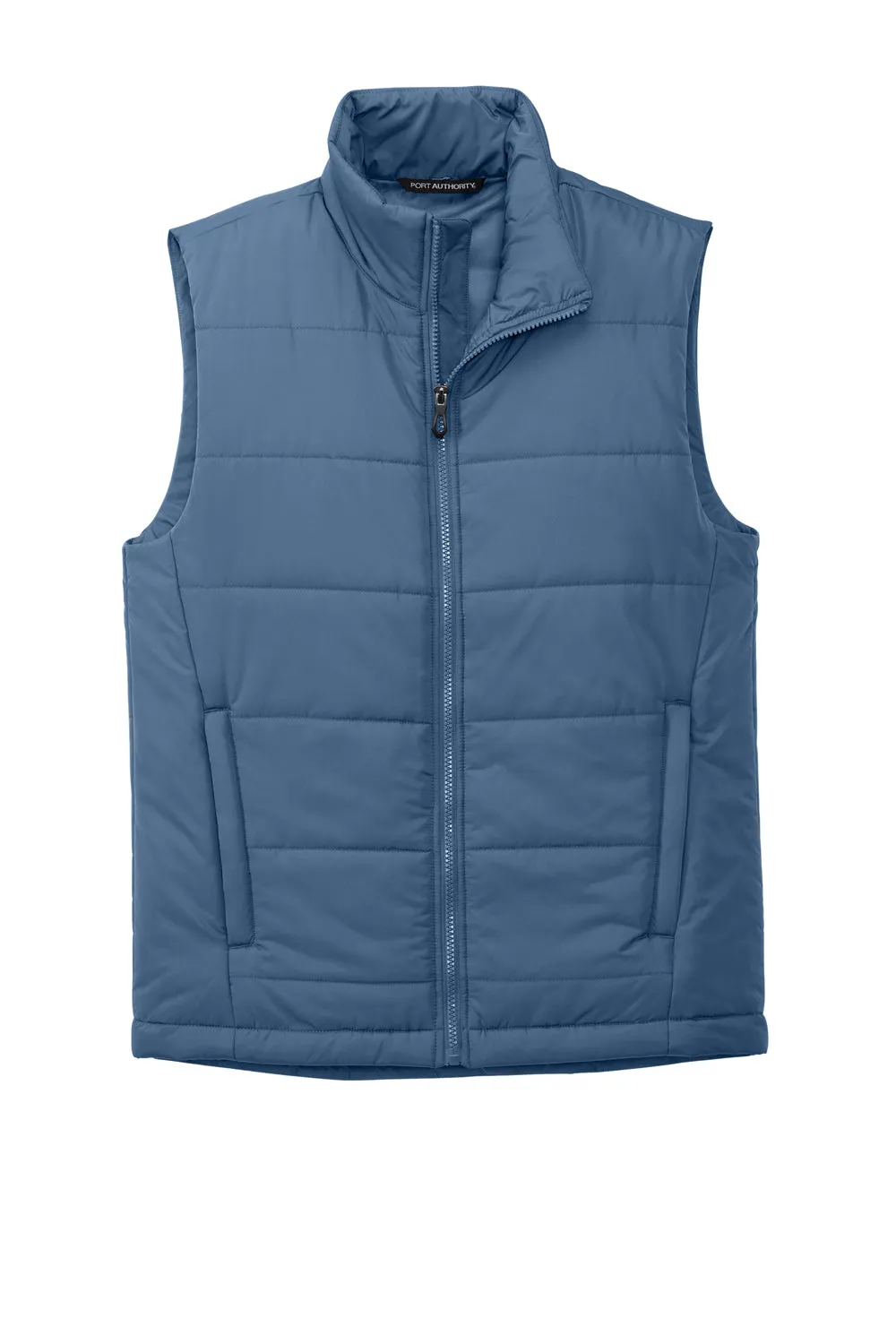 Port Authority Mens Water Resistant Full Zip Puffer Vest - Dusk Blue  Premium quality Clothing Port-Authority
