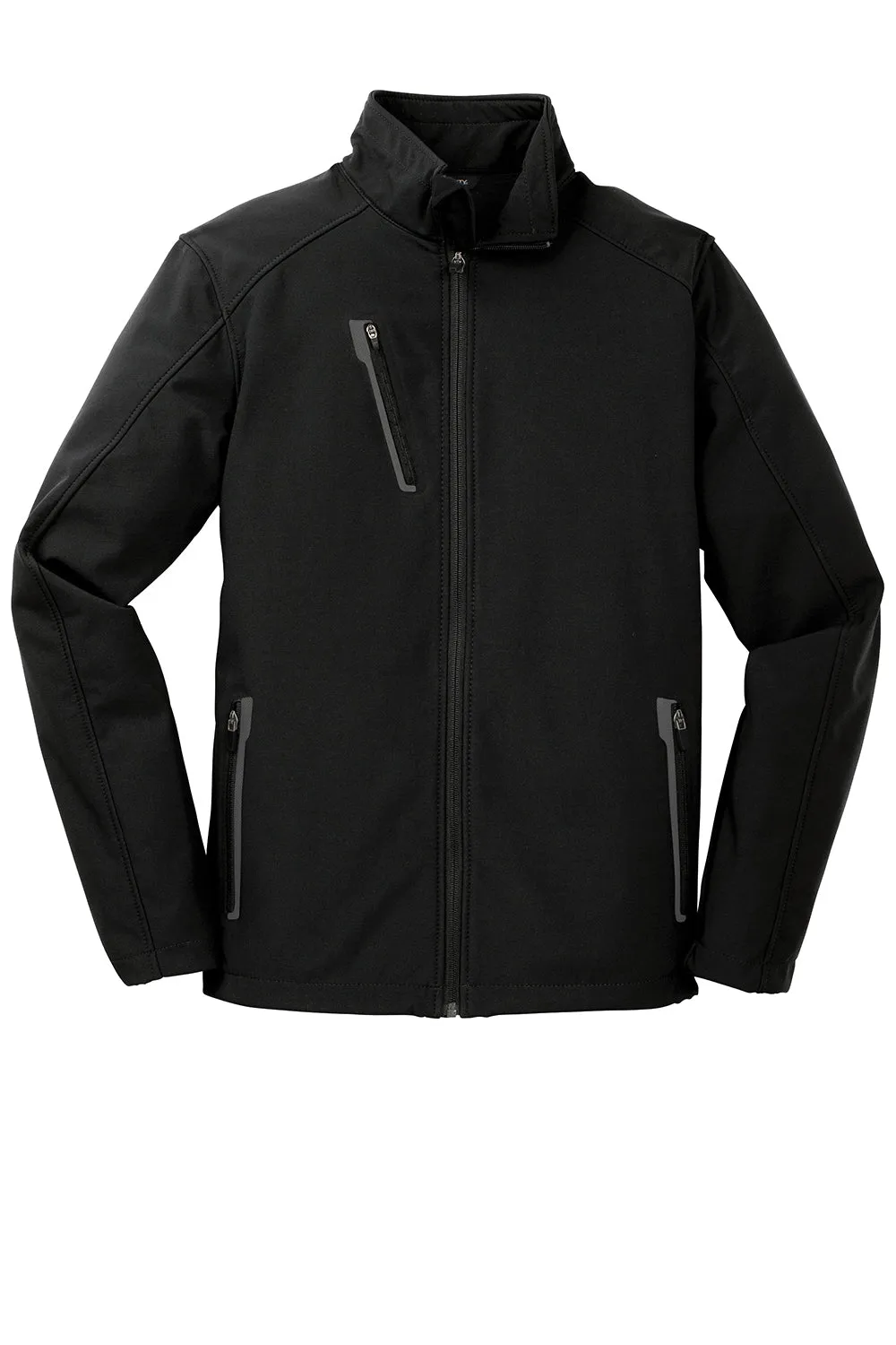 Port Authority Mens Welded Wind & Water Resistant Full Zip Jacket - Black  Premium quality Clothing Port-Authority