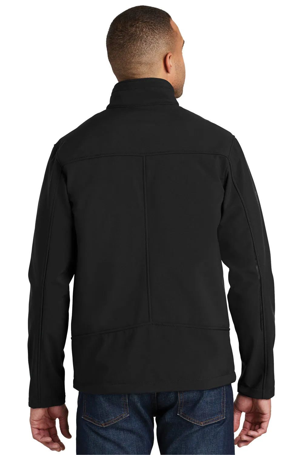 Port Authority Mens Welded Wind & Water Resistant Full Zip Jacket - Black  Premium quality Clothing Port-Authority