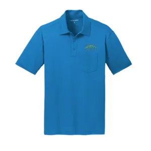 #Port Authority Silk Touch  Performance Pocket Polo Port Authority