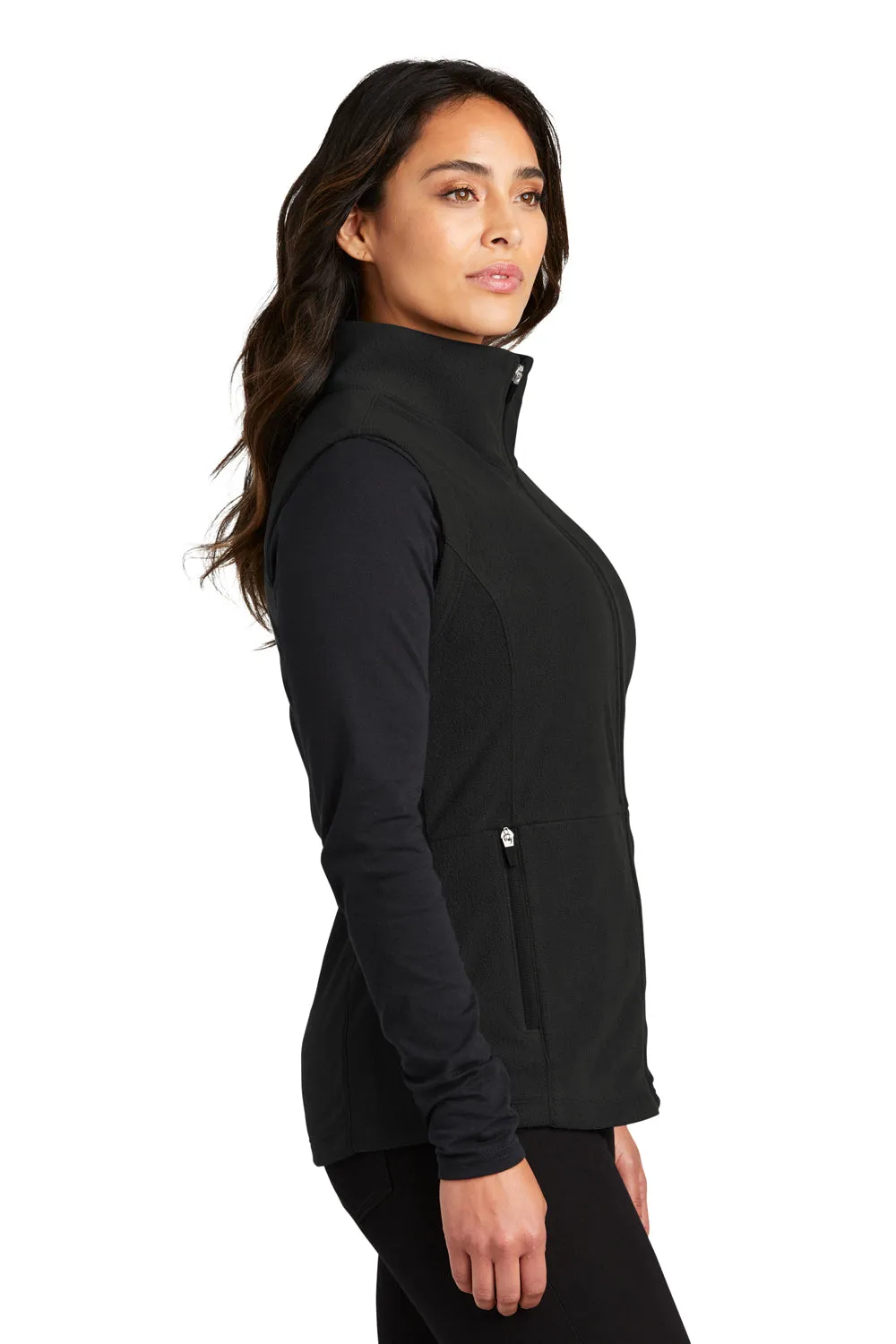 Port Authority Womens Accord Pill Resistant Microfleece Full Zip Vest - Black  Premium quality Clothing Port-Authority