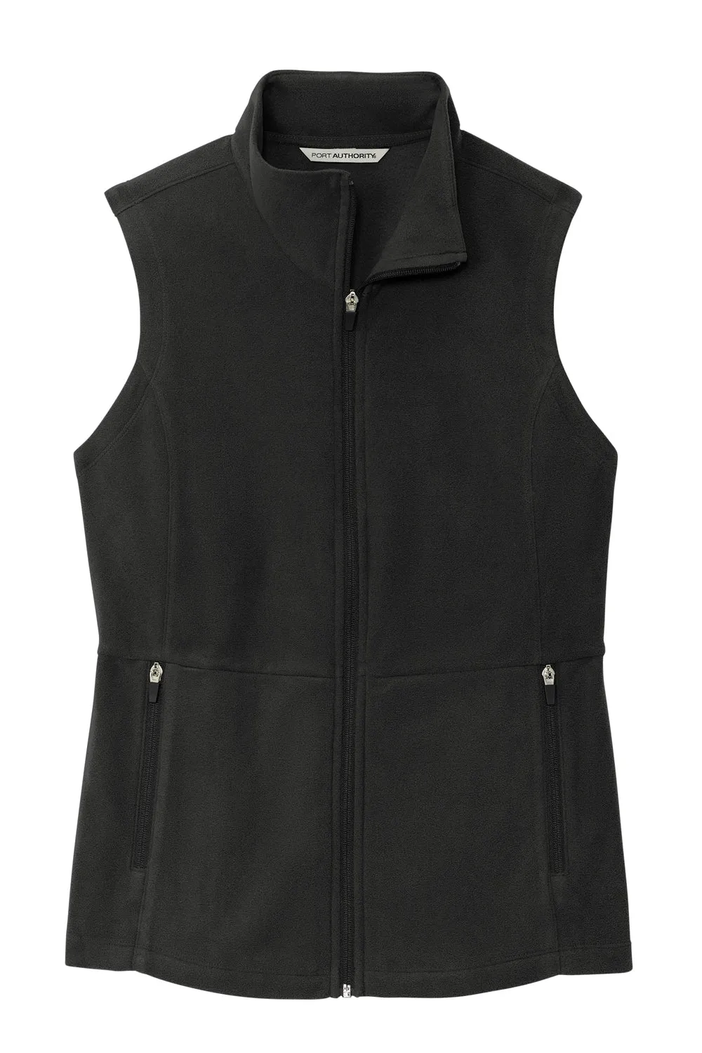 Port Authority Womens Accord Pill Resistant Microfleece Full Zip Vest - Black  Premium quality Clothing Port-Authority