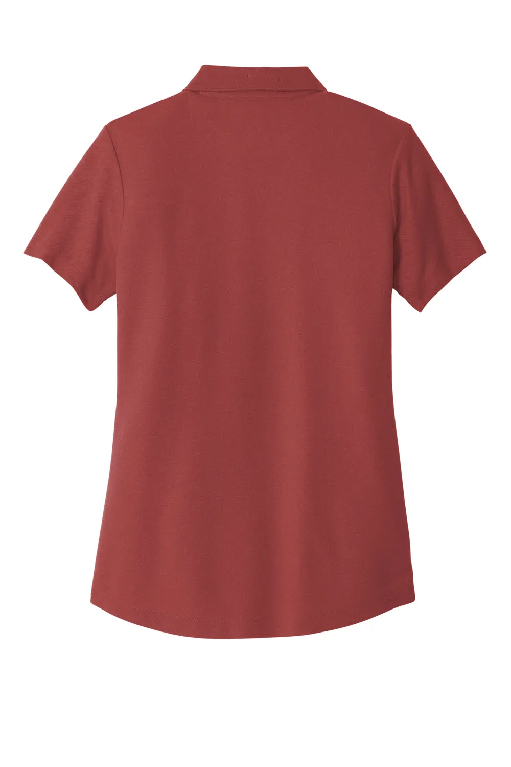 Port Authority Womens C-FREE Pique Short Sleeve Polo Shirt - Garnet Red  Premium quality Clothing Port-Authority