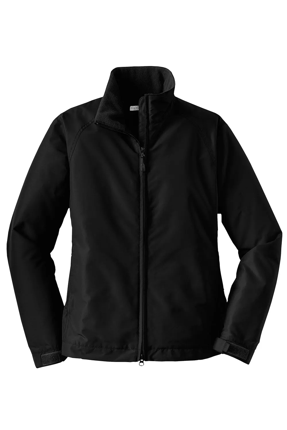 Port Authority Womens Challenger Wind & Water Resistant Full Zip Jacket - Black  Premium quality Clothing Port-Authority