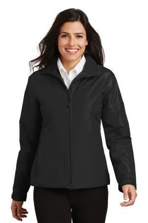 Port Authority Womens Challenger Wind & Water Resistant Full Zip Jacket - Black  Premium quality Clothing Port-Authority