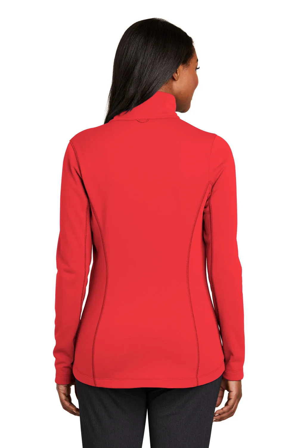 Port Authority Womens Collective Full Zip Smooth Fleece Jacket - Pepper Red - Closeout  Premium quality Clothing Port-Authority
