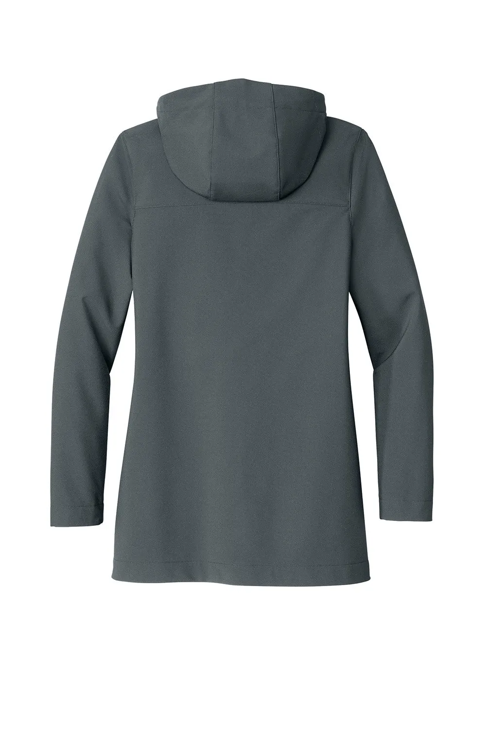 Port Authority Womens Collective Outer Water Resistant Soft Shell Full Zip Hooded Parka - Graphite Grey  Premium quality Clothing Port-Authority