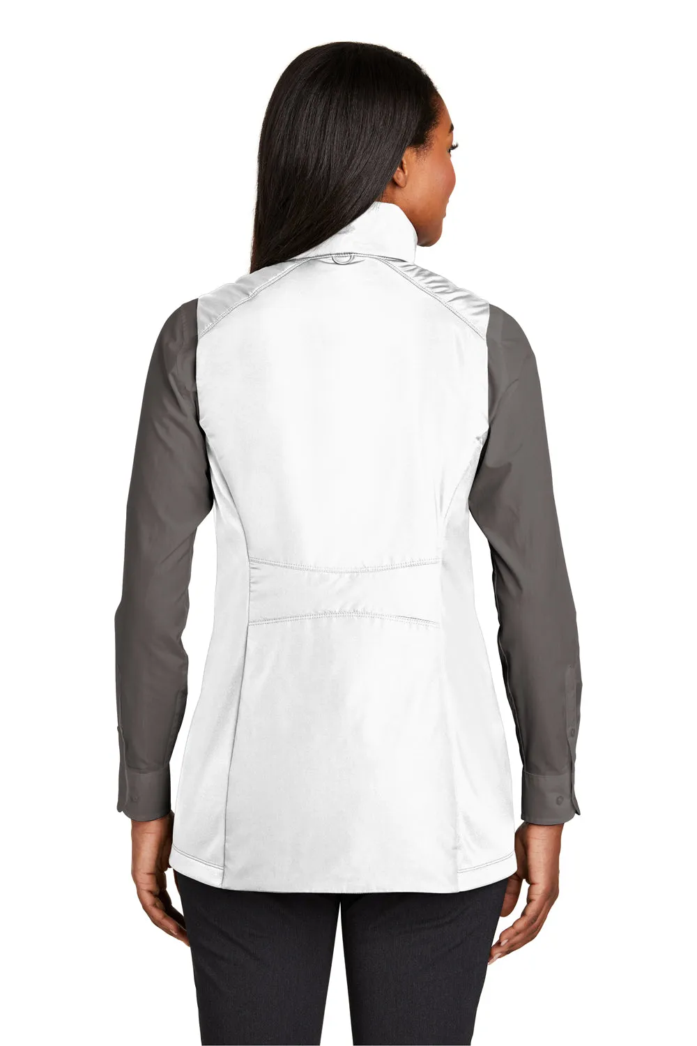 Port Authority Womens Collective Wind & Water Resistant Full Zip Vest - White  Premium quality Clothing Port-Authority
