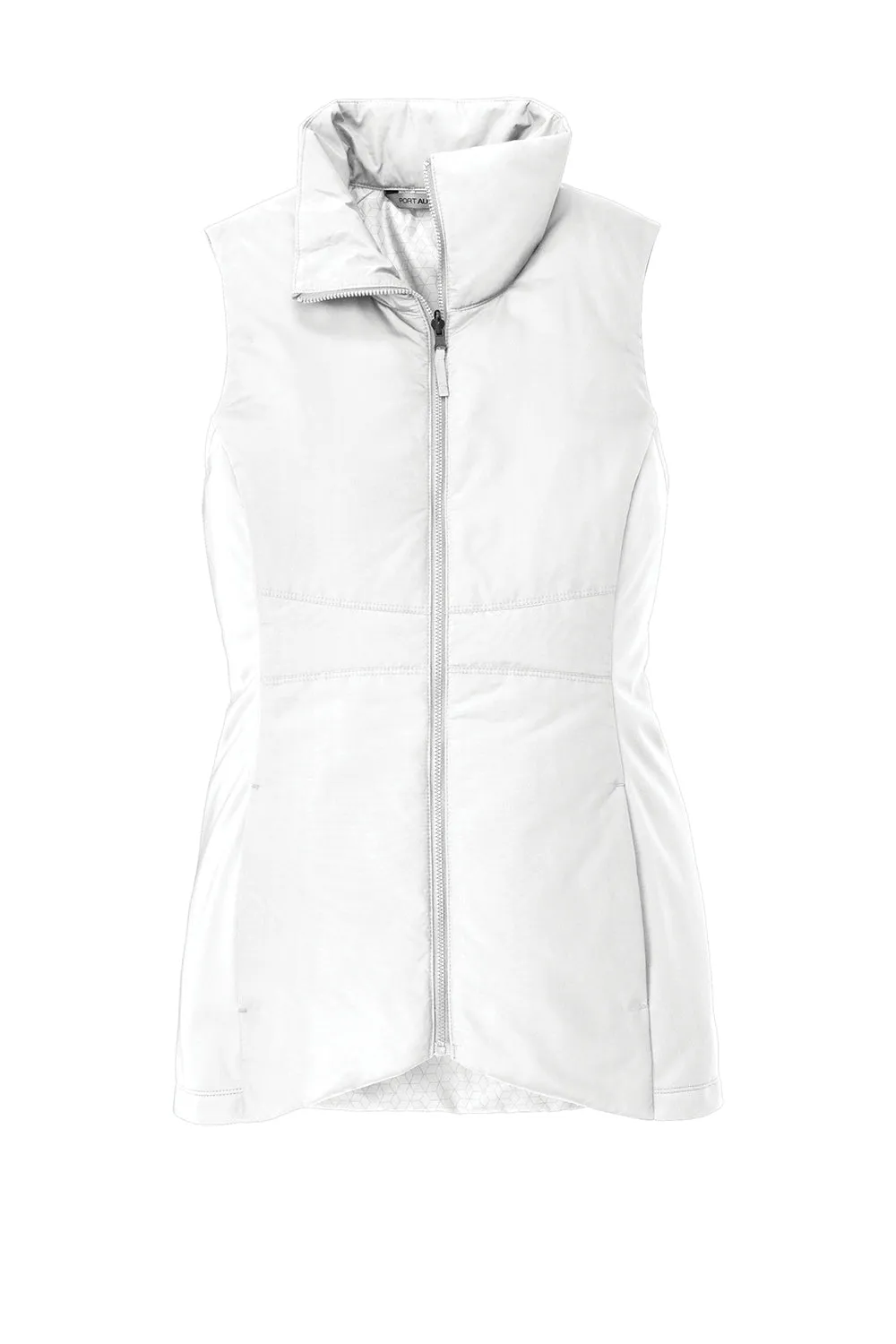 Port Authority Womens Collective Wind & Water Resistant Full Zip Vest - White  Premium quality Clothing Port-Authority