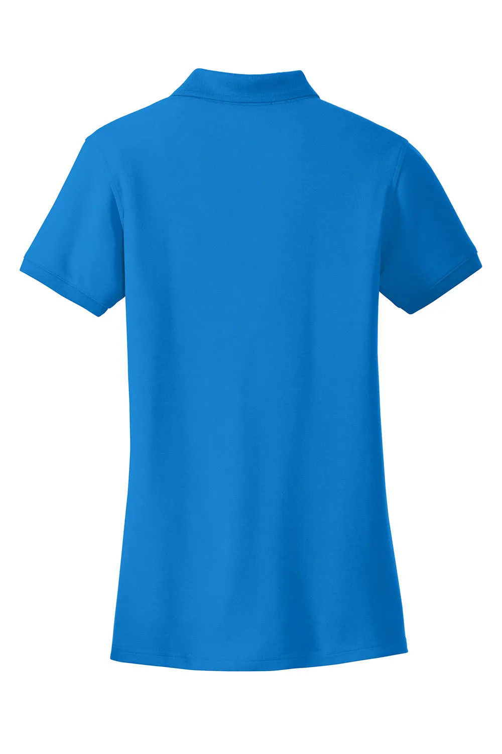 Port Authority Womens Core Classic Short Sleeve Polo Shirt - Coastal Blue  Premium quality Clothing Port-Authority