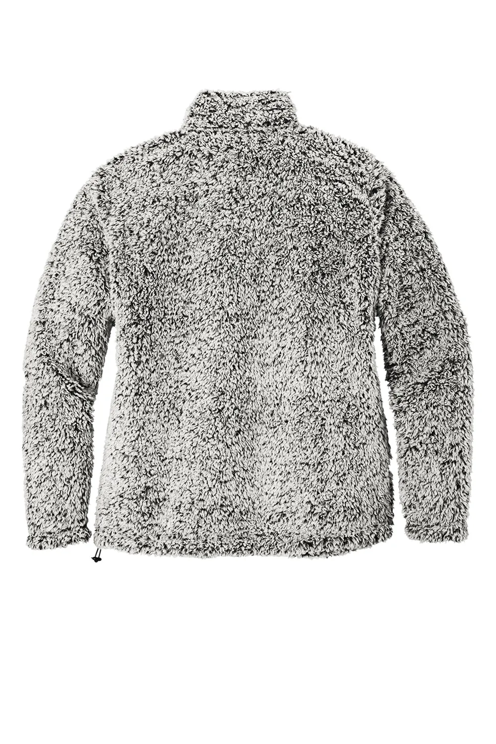 Port Authority Womens Cozy Sherpa Fleece Full Zip Jacket - Heather Grey - Closeout  Premium quality Clothing Port-Authority
