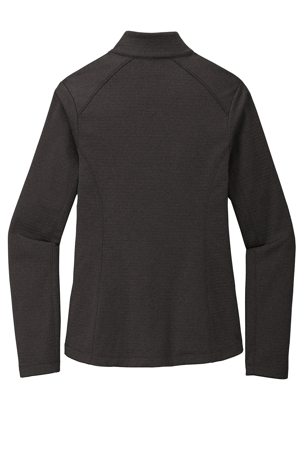 Port Authority Womens Diamond Fleece Full Zip Jacket - Heather Dark Charcoal Grey - Closeout  Premium quality Clothing Port-Authority