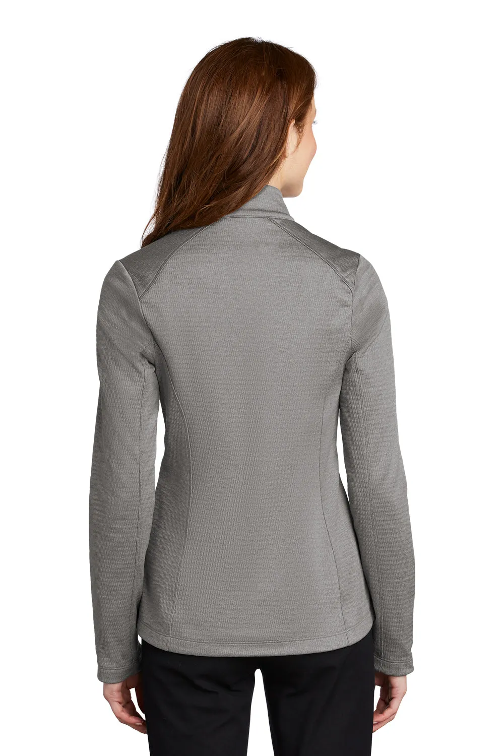 Port Authority Womens Diamond Fleece Full Zip Jacket - Heather Gusty Grey - Closeout  Premium quality Clothing Port-Authority
