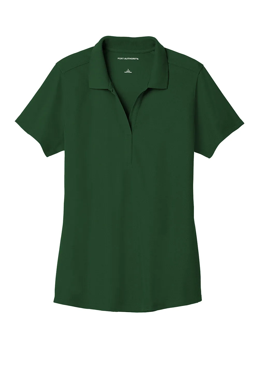 Port Authority Womens EZPerformance Moisture Wicking Short Sleeve Polo Shirt - Deep Forest Green - Closeout  Premium quality Clothing Port-Authority