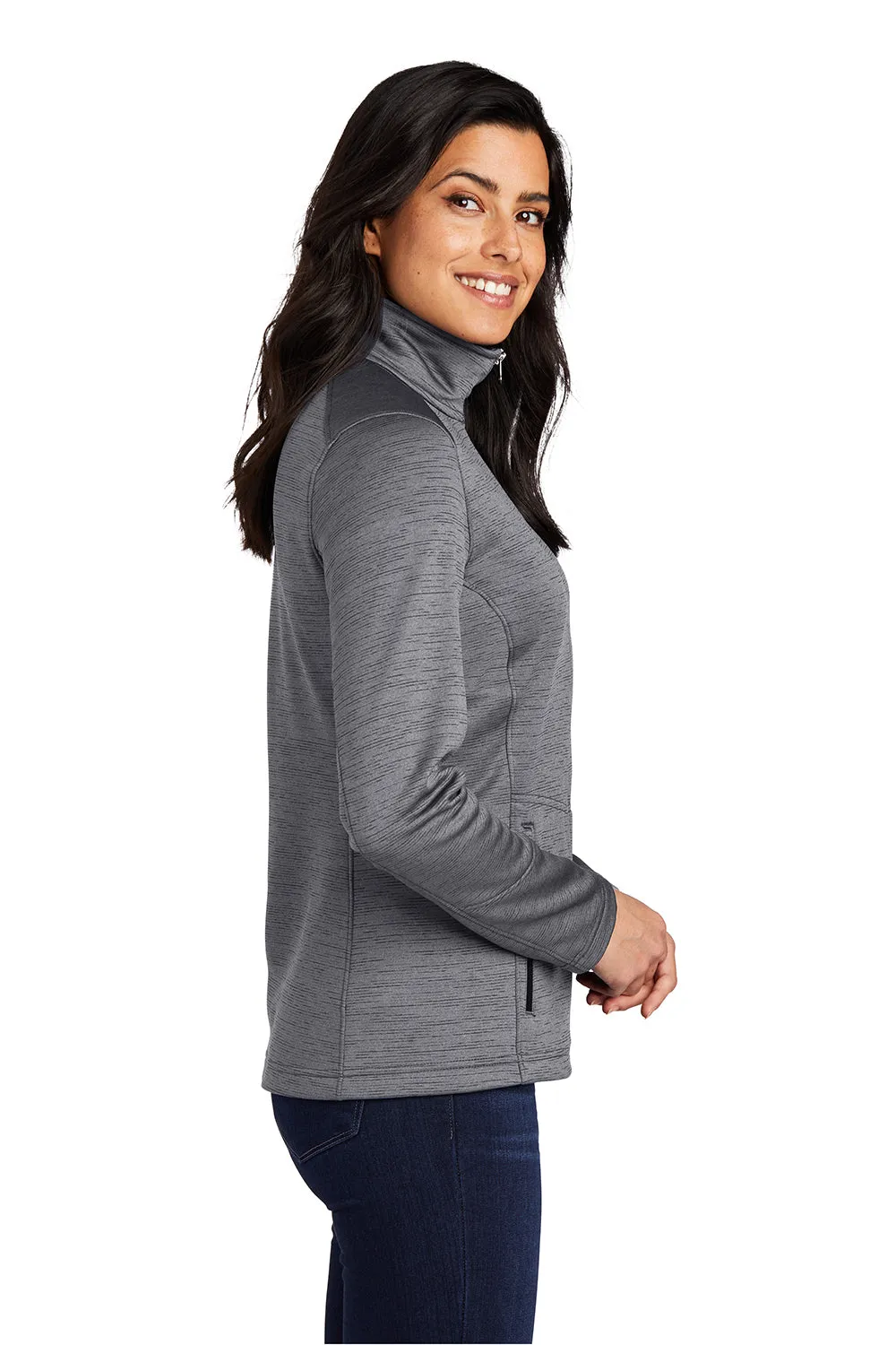 Port Authority Womens Full Zip Fleece Jacket - Black  Premium quality Clothing Port-Authority