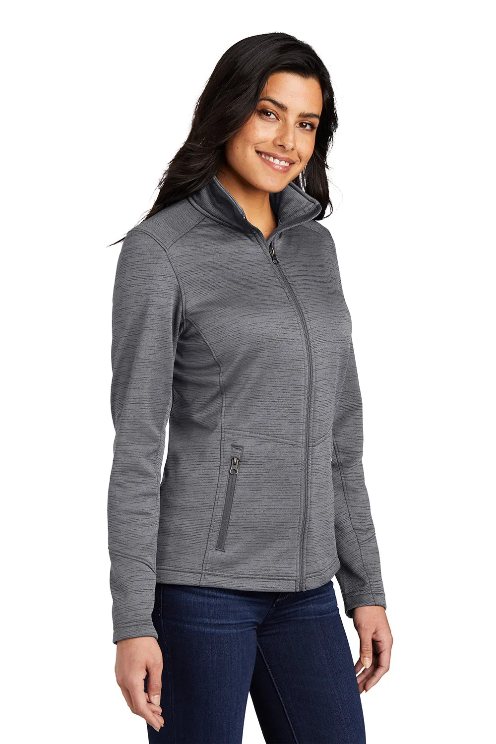 Port Authority Womens Full Zip Fleece Jacket - Black  Premium quality Clothing Port-Authority