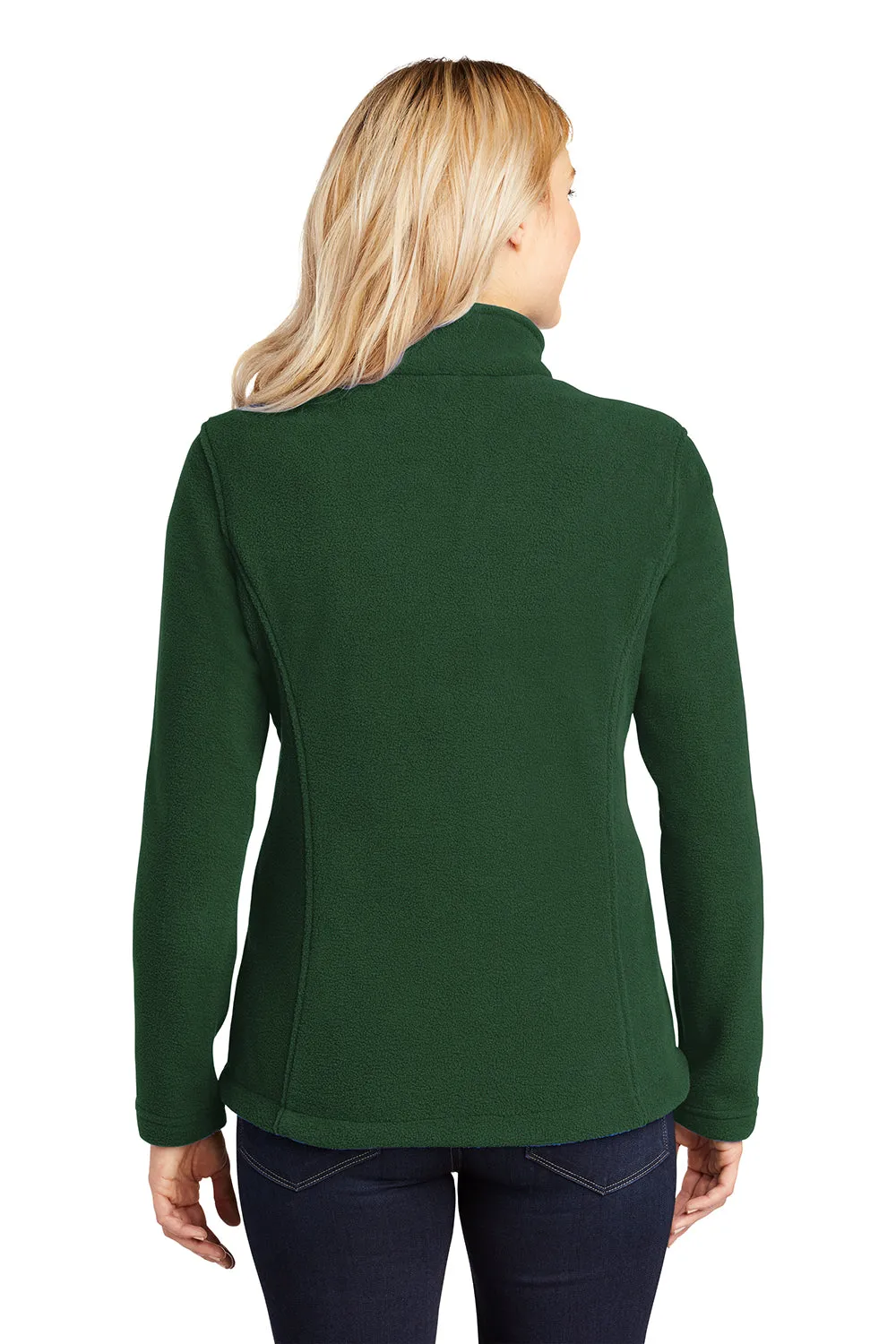 Port Authority Womens Full Zip Fleece Jacket - Forest Green  Premium quality Clothing Port-Authority