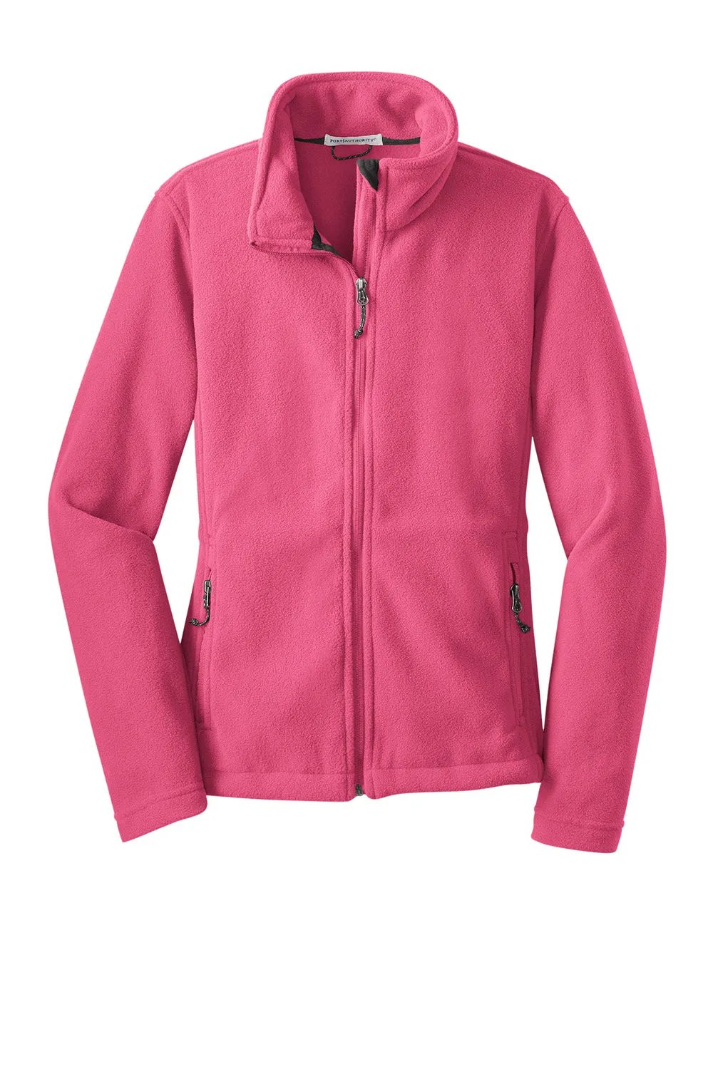 Port Authority Womens Full Zip Fleece Jacket - Pink Blossom  Premium quality Clothing Port-Authority