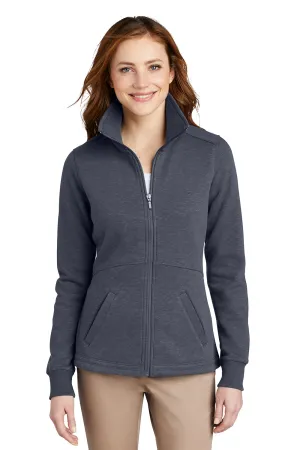 Port Authority Womens Full Zip Fleece Jacket - Slate Grey  Premium quality Clothing Port-Authority